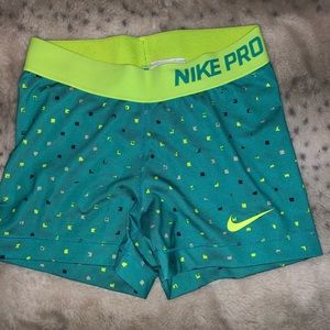 Neon nike pros